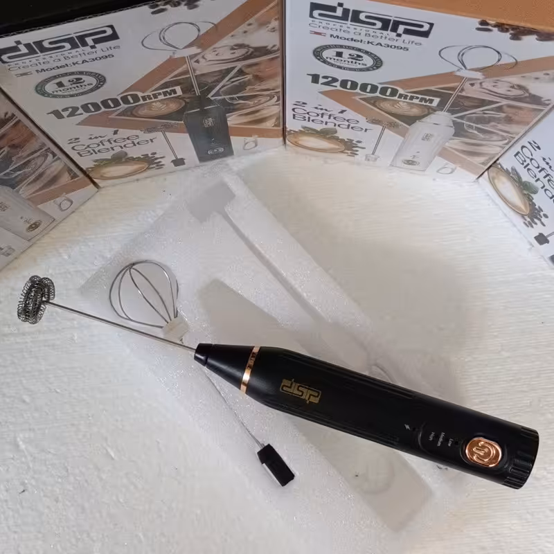 همزن و فوم سازذشیر و قهوه  DSP 2IN1   سه سرعته موجود در فروشگاه قشمی شاپ instagram Qeshmishop