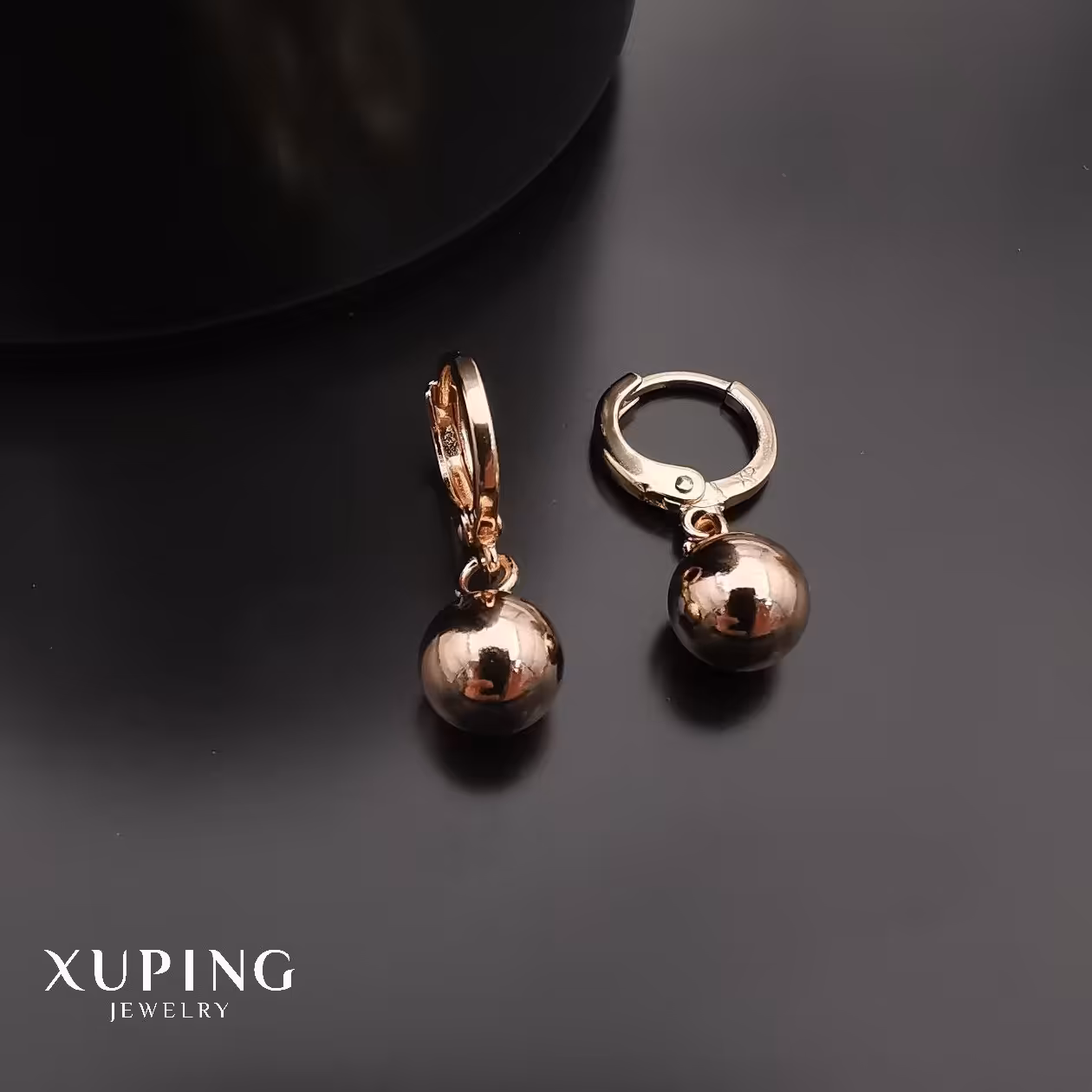 گوشواره  گوی  آویز       مارک ژوپینگ   ضد حساسیت رنگ ثابت 