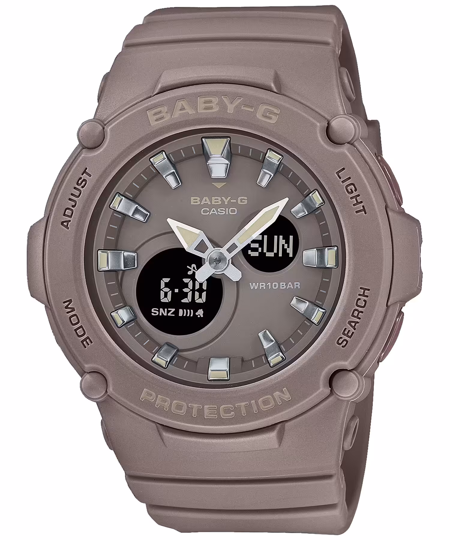 ساعت مچی زنانه کاسیو، زیرمجموعه Baby-G, کد BGA-275-5ADR