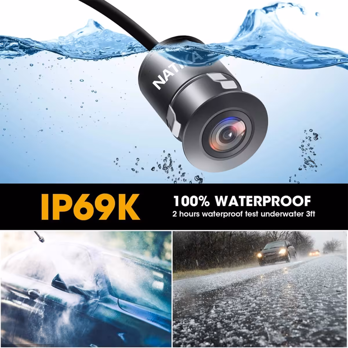 دوربین 360 درجه car camera ( جعبه سبز)