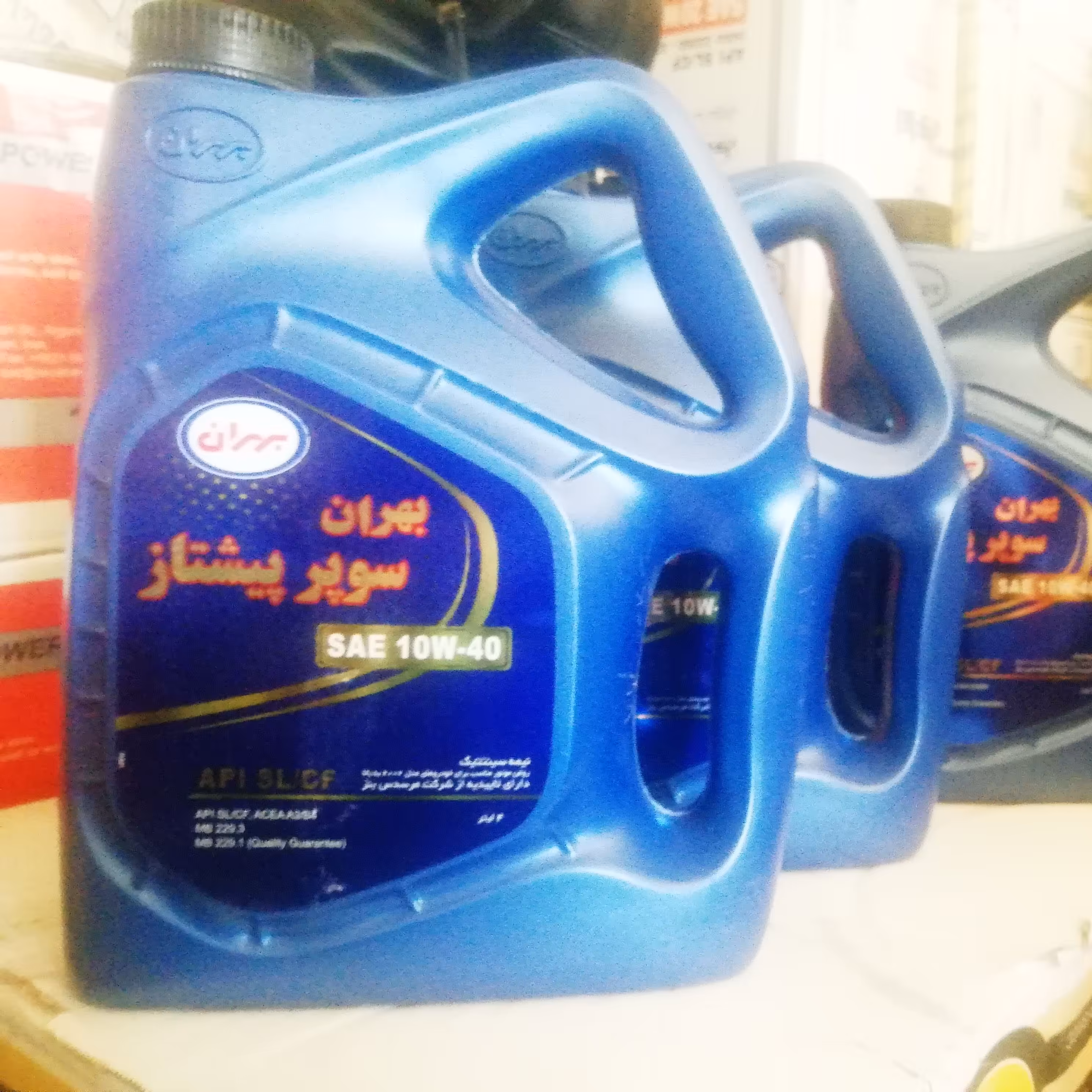 روغن موتور بهران سوپر پیشتاز 10w40   (تضمین اصالت )  