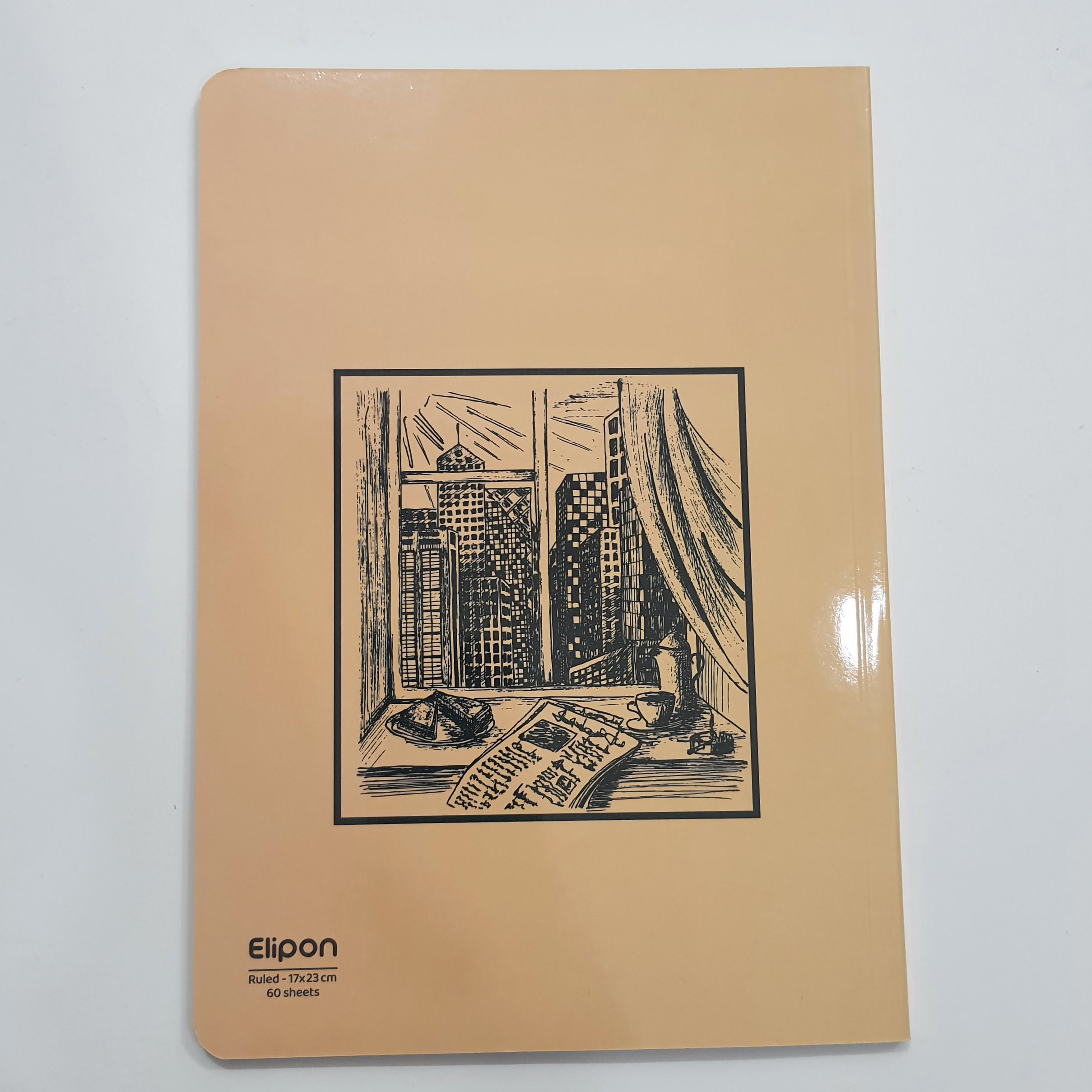 دفتر 60 برگ طرح پنجره