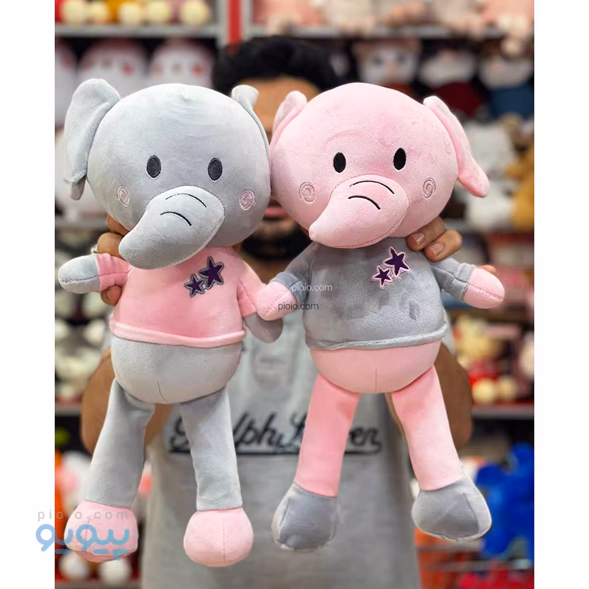 عروسک فیل لباس ستاره