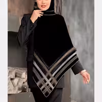 جنس نخ وال ماه چهره ، روسری قواره 110
