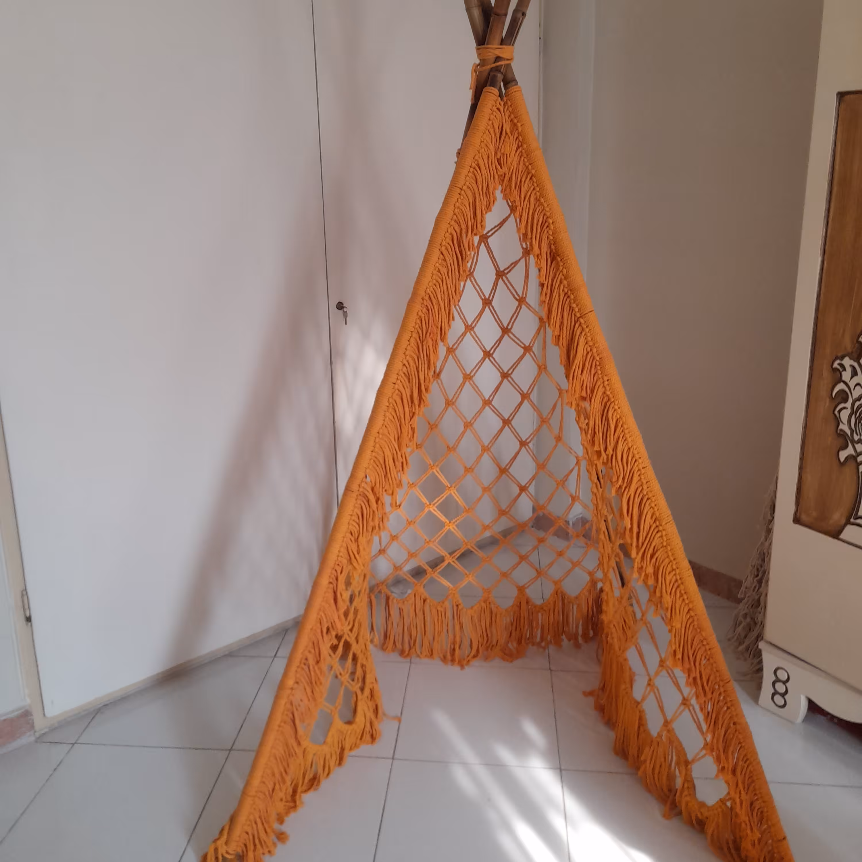 چادر سرخپوستی مکرومه سایز بزرگ