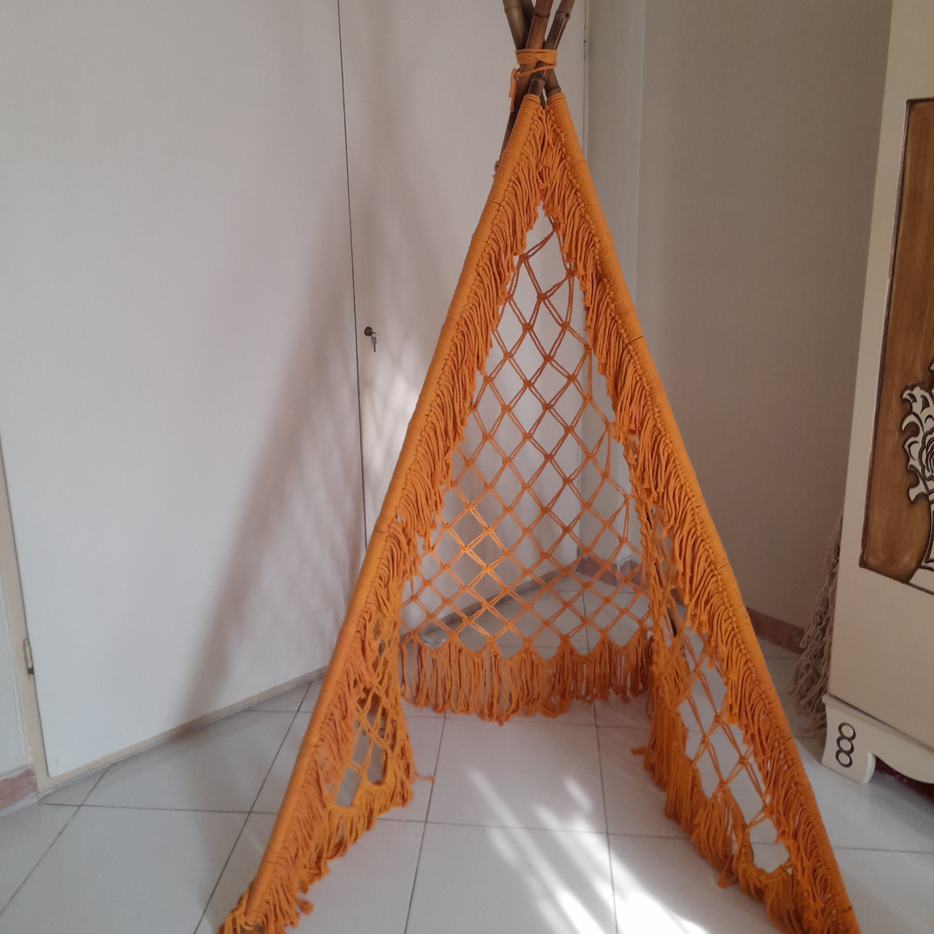 چادر سرخپوستی مکرومه سایز بزرگ