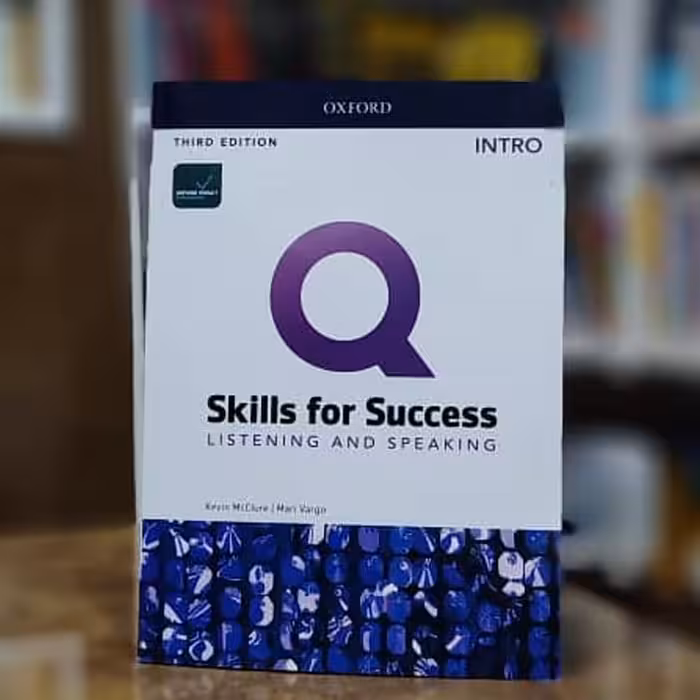 کتاب Q Skills for Success Listening and Speaking Intro 3rd Edition وزیری
