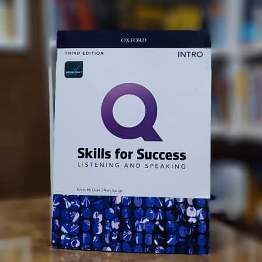 کتاب Q Skills for Success Listening and Speaking Intro 3rd Edition وزیری