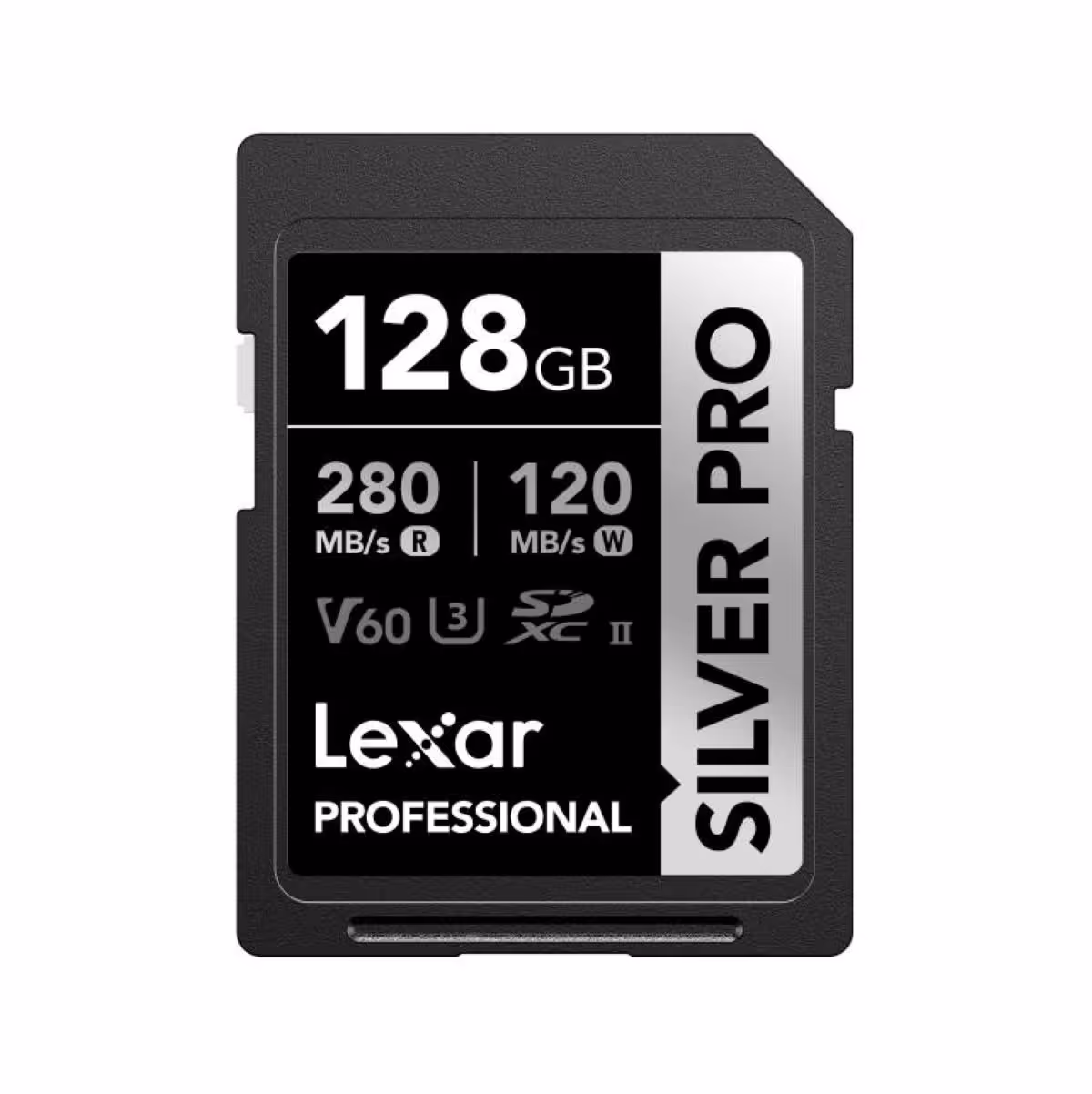 کارت حافظه Lexar 128G Professional SILVER PRO SDXC UHS-II Memory Card