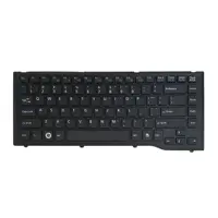 کیبورد لپ تاپ فوجیتسو Lifebook LH532 مشکی اینترکوچک با فریم