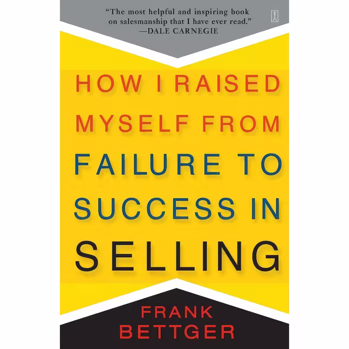 کتاب زبان اصلی How I Raised Myself from Failure to Success in Selling