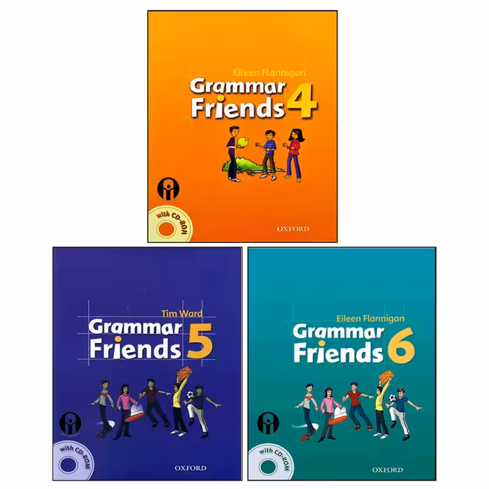 کتاب Grammar Friends اثر Tim Ward And Eileen Flannigan انتشارات الوندپویان جلد 4 تا 6