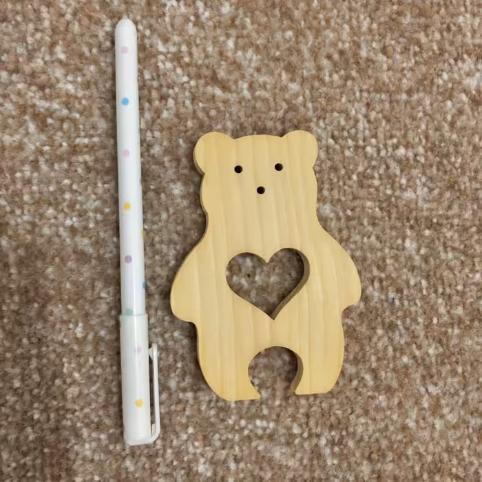 دندانگیر(دندونی) چوبی شیک نوزاد طرح پاندا(خرس قطبی)