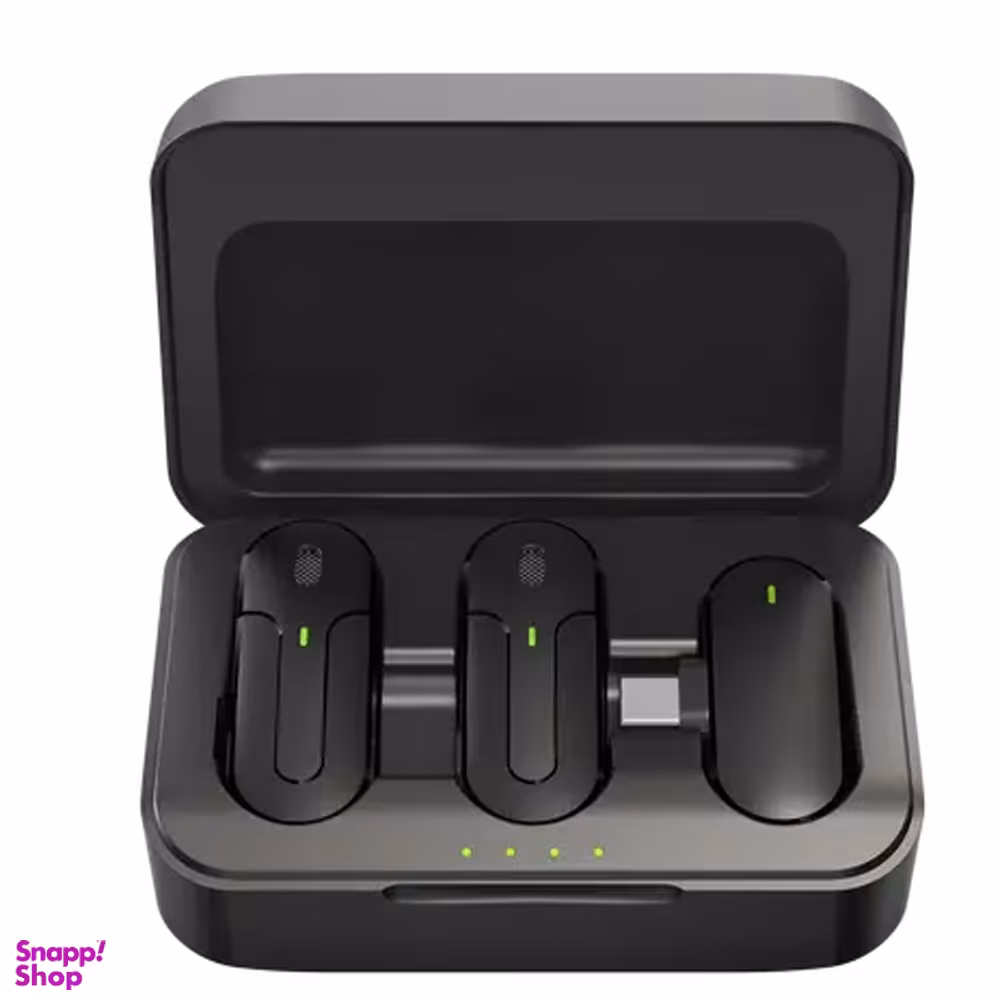 میکروفون یقه ای بی سیم مدل K83 Lightning بسته 2 عددی