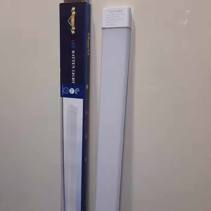 براکت 120cm 80W بدنه پهن نور مهتابی تاج لند ( 10تایی)