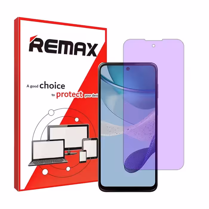 گلس موتورولا Moto G53 مدل آنتی پرپل برند ریمکس کد S