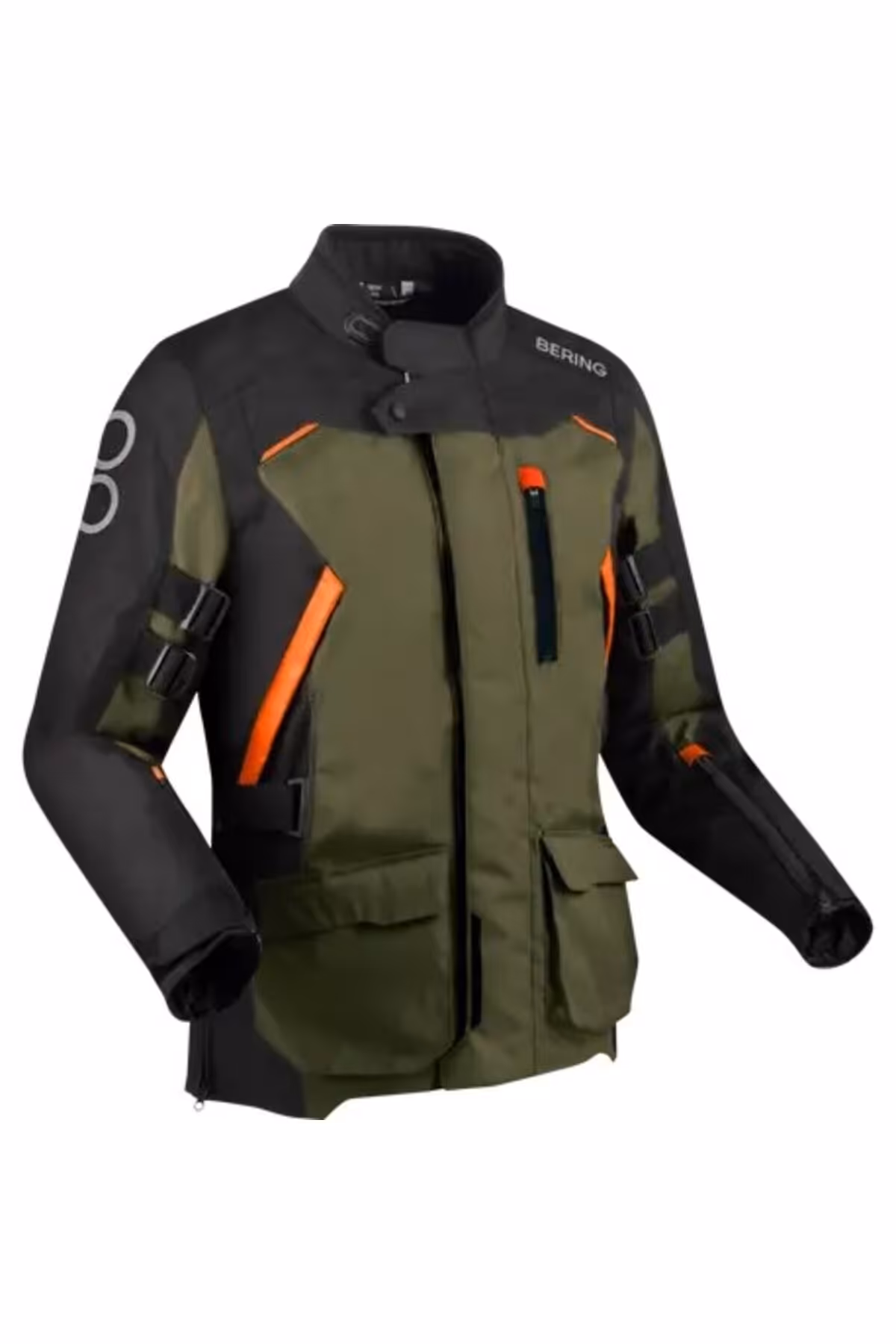 کاپشن موتورسوار سبز مردانه 0077 BERING LONG MONT ZEPHYR خاکی Bering