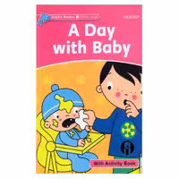 کتاب Dolphin Readers Starter A Day With Baby اثر Di Taylor انتشارات الوندپویان