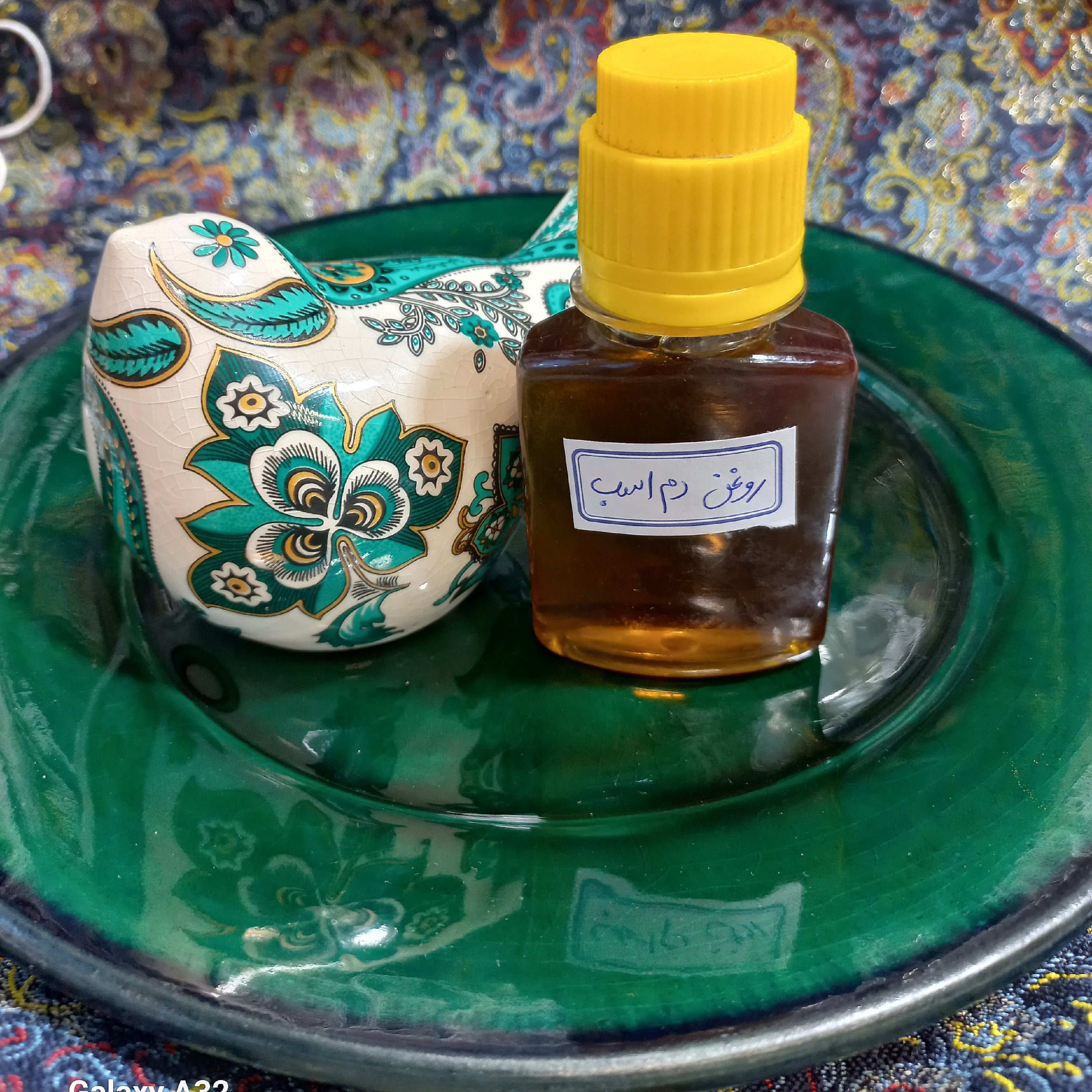 روغن دم اسب 60 ccرفع چین و چروک صورتپرپشت کننده مو و ابروتقویت ناخن