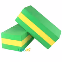 آجر یوگا 2 عددی سبز