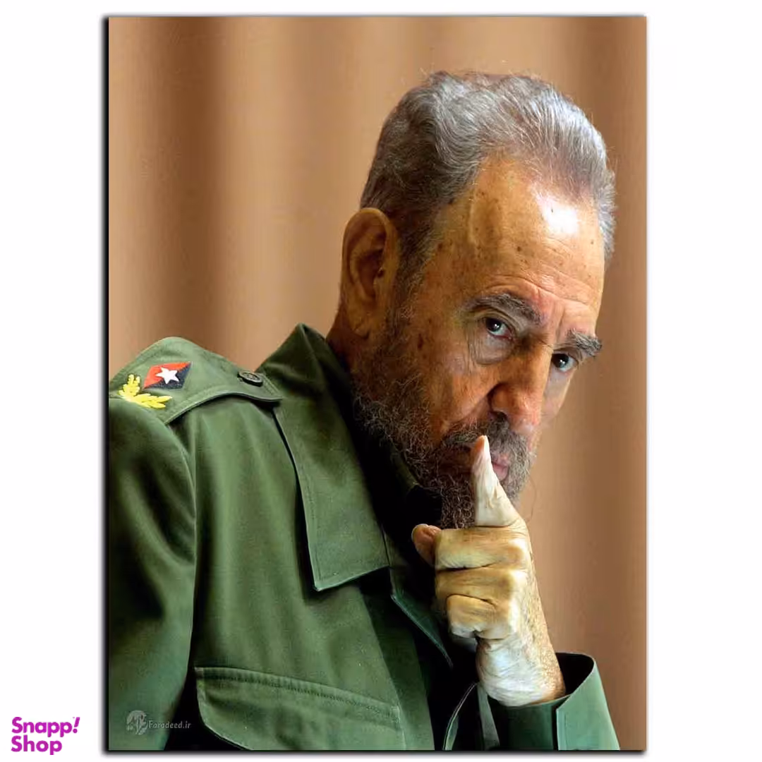 تابلو شاسی بکلیت طرح مشاهیر فیدل کاسترو مدل SH-7097