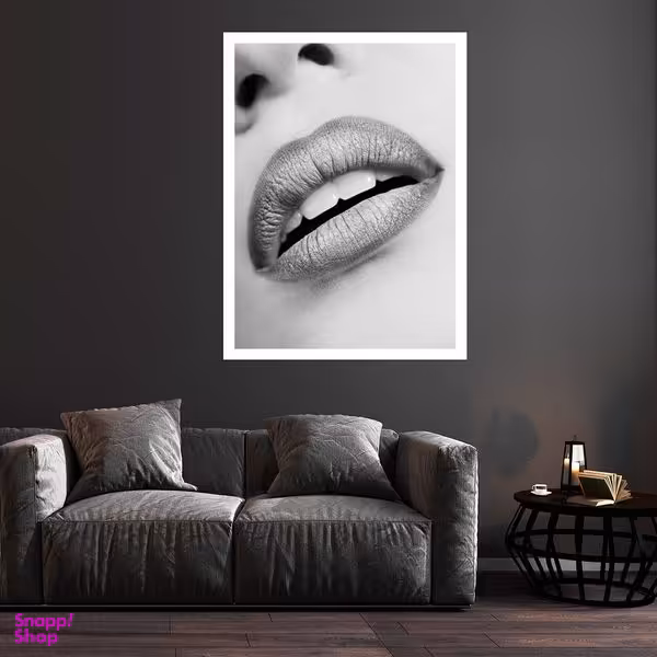 تابلو بکلیت طرح لبخند و دندانپزشکی مدل قاب شاسی W-S9354