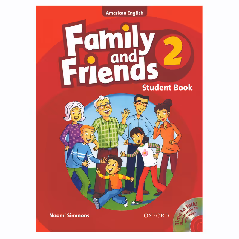 کتاب Family And Friends 2 اثر Naomi Simmons انتشارات Oxford