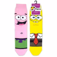 جوراب ساقدار طرح تا به تا باب اسفنجی و پاتریک پاتریس