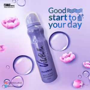 اسپری خوشبو کننده بدن زنانه اکلت