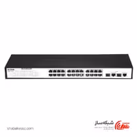قیمت و خرید سوئیچ شبکه دی لینک D-Link DES-1026G رکمونت 24 پورت 10/100Mbpsبا 2 پورت 10/100/1000Mbps - شبکه ساز