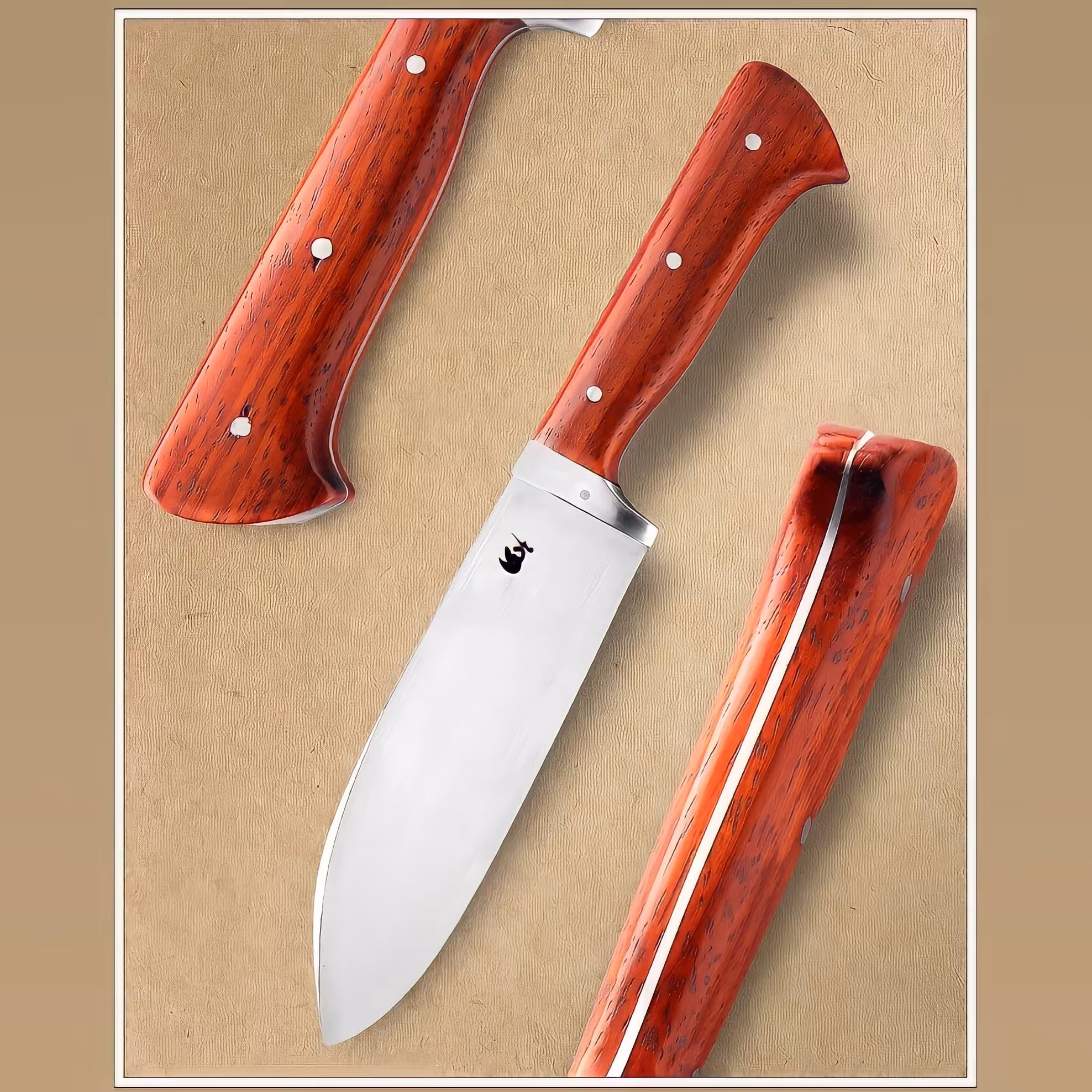 چاقو سلاخی و پوست کنی استاد هادی ( 27 سانتی)