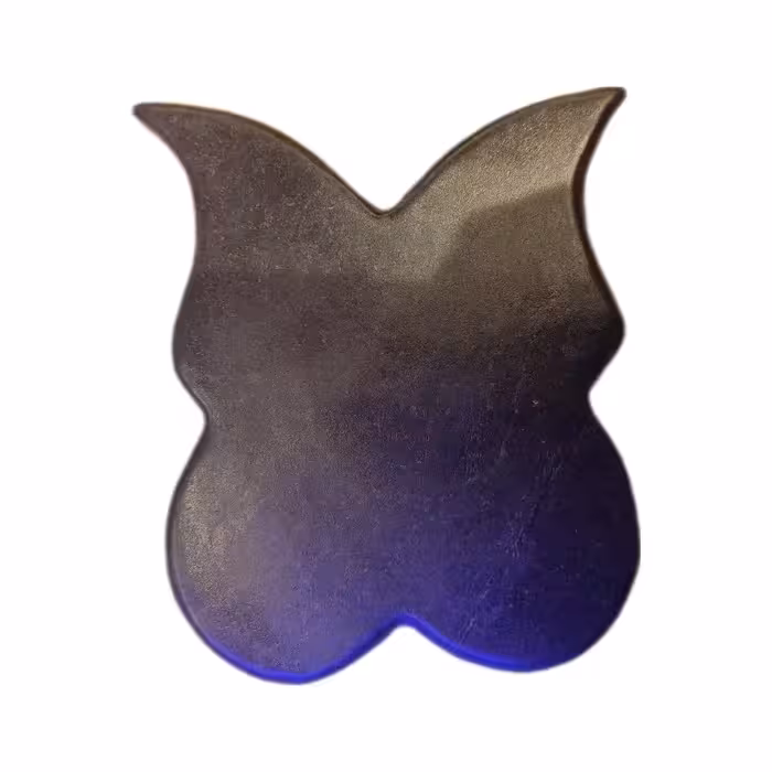 سنگ ماساژ سیاه مدل پروانه ای برای ماساژ عضلانی در ابعاد مختلف به رنگ مشکی