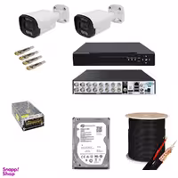 مجموعه کامل دوربين مداربسته و متعلقات تايكو مدل BM72HS-2D مجموعه 10 عددی