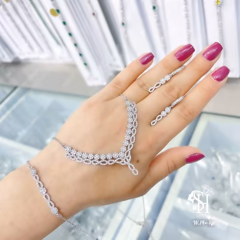 سرویس نقره جواهری