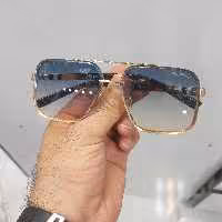 عینک آفتابی مردانه و زنانه مارک باربری عدسی یووی 400(رنگ آبی هایلایت )