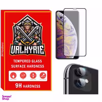 محافظ صفحه والکری مدل FLLSV-01 مناسب موبایل اپل Iphone 11 با محافظ لنز دوربین
