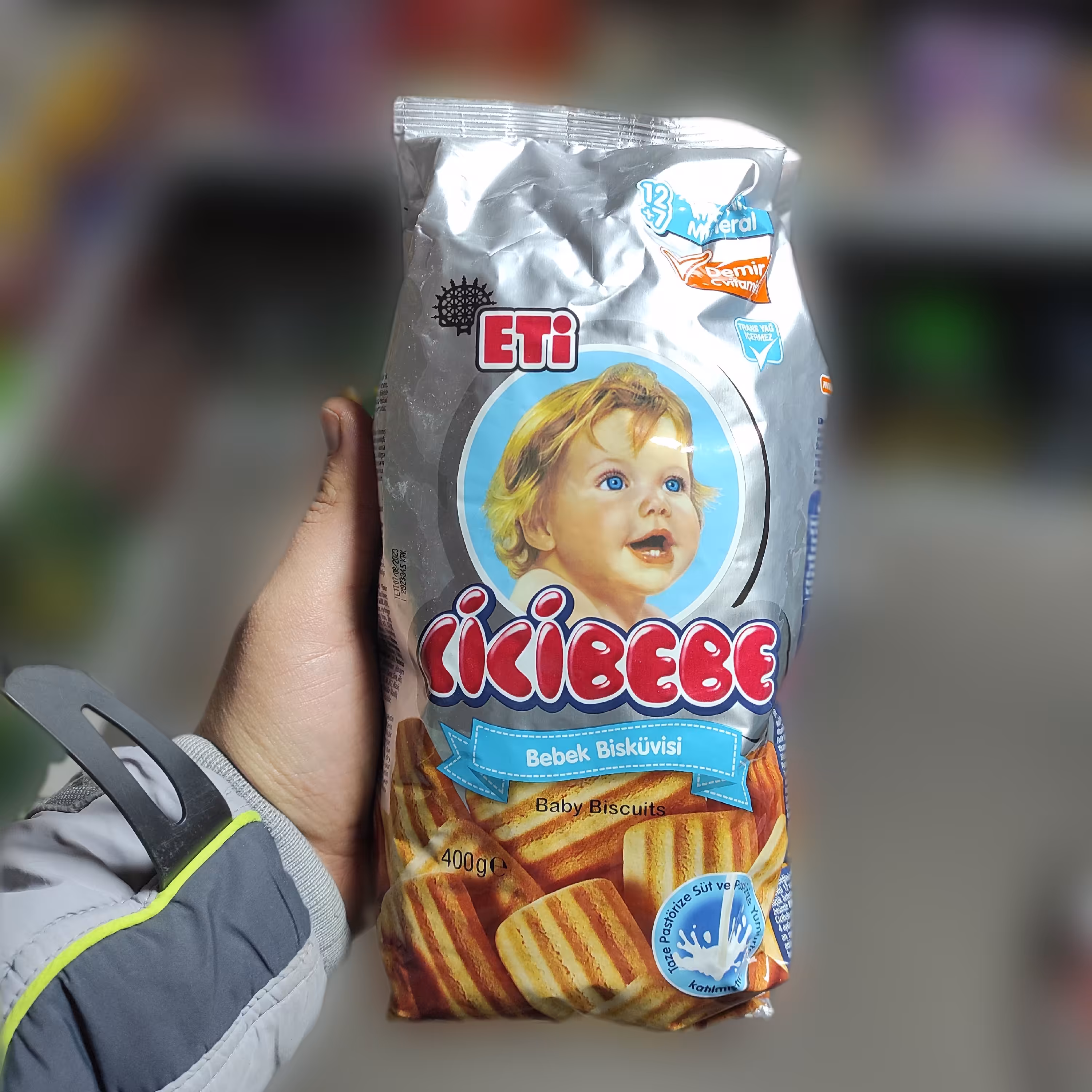 بیسکوییت جی جی به به 400 گرمی