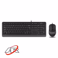 کیبورد و ماوس سیم دار ای فورتک مدل FSTYLER F1010