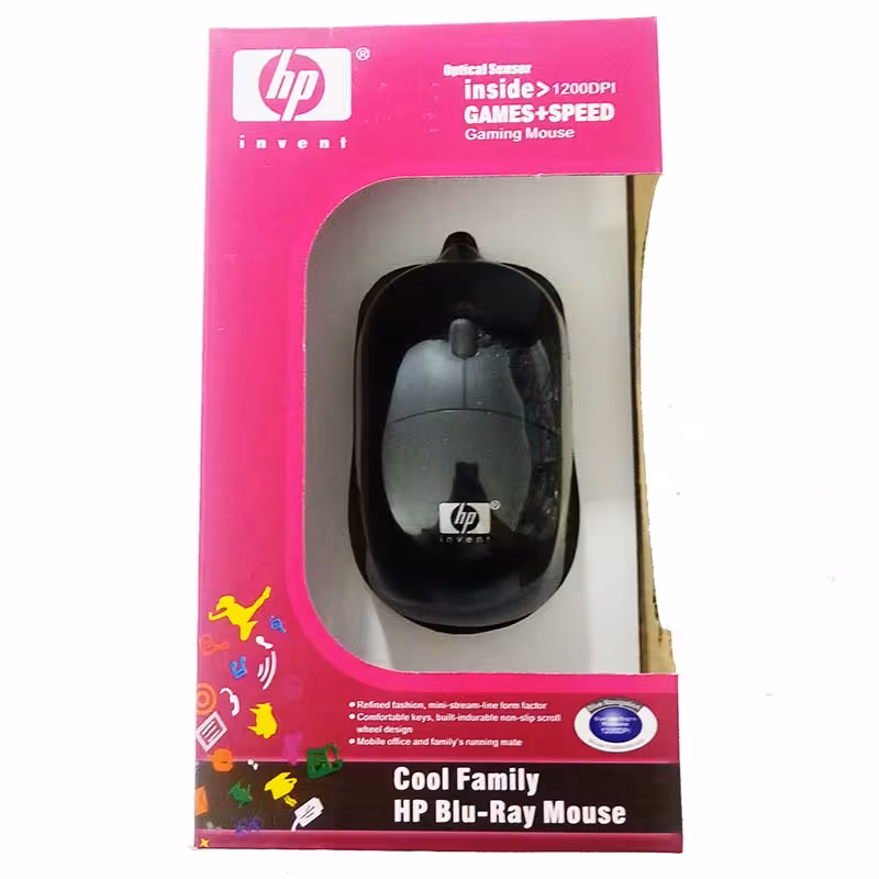 ماوس سیمی طرح اچ پی HP-802