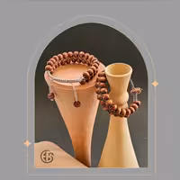 دستبند دستساز چوبی اسپرت  وزن 8g کد 09