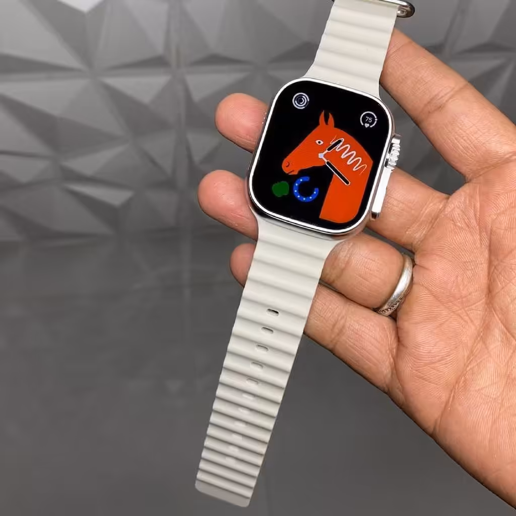 ساعت هوشمند اپل واچ اولترا سری 8  همراه ضمانت کیفیت صفحه فوق العاده عالی گارانتی 30 روزه اسمارت واچ 