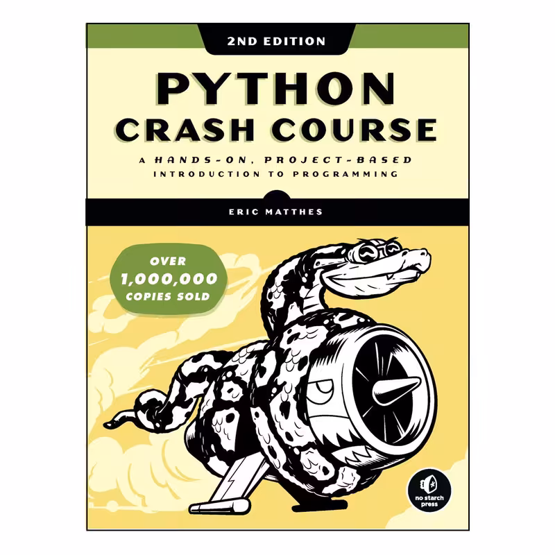 کتاب Python Crash Course اثر Eric Matthes انتشارات No Starch Press