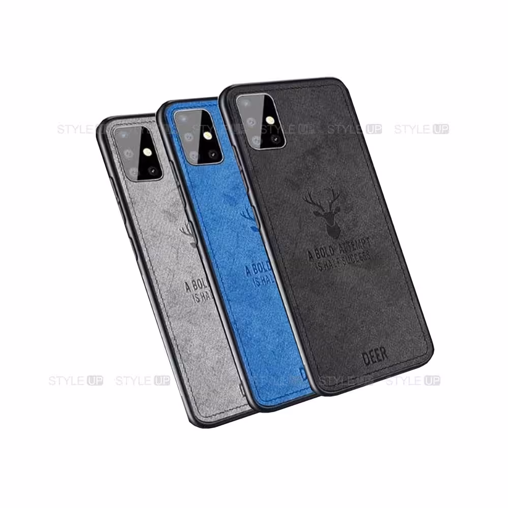 قاب گوشی سامسونگ Samsung Galaxy A71 پارچه ای طرح گوزن