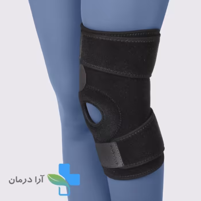 زانو بند نئوپرن بلند تک سایز طب و صنعت
