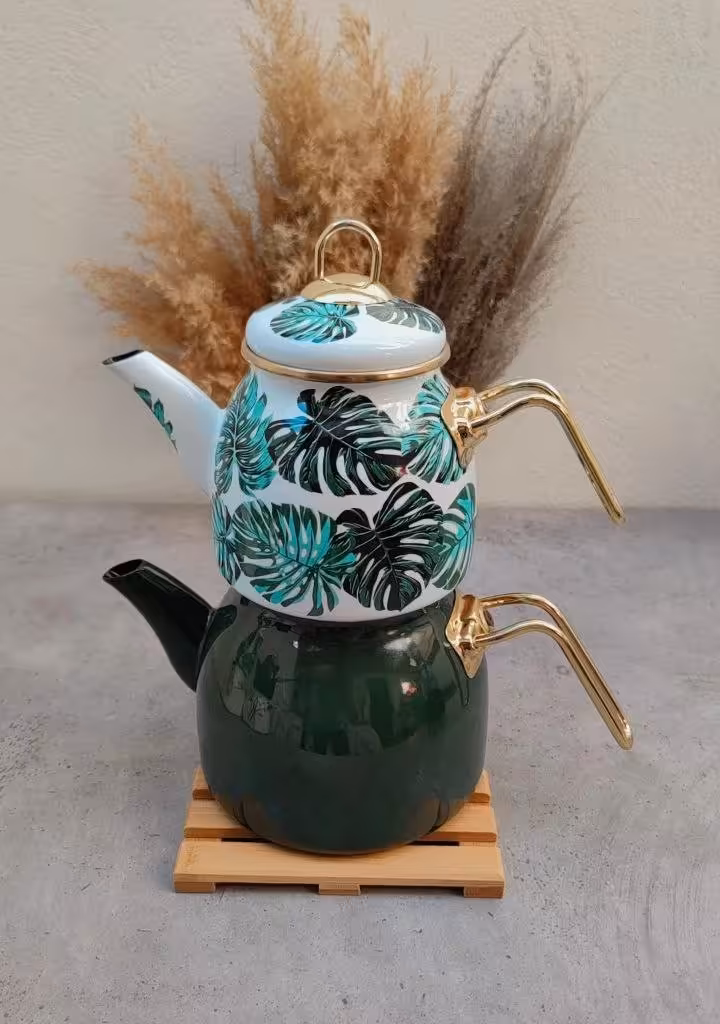 کتری قوری لعاب گرانیتی