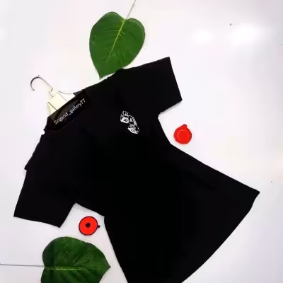 تیشرت زنانه. تیشرت مشکی. تیشرت نخ پنبه تیشرت اسپرت مردانه و زنانه