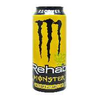 نوشیدنی انرژی زا ریکاوری طعم لیموناد و چای 500 میل ریهب مانستر - monster