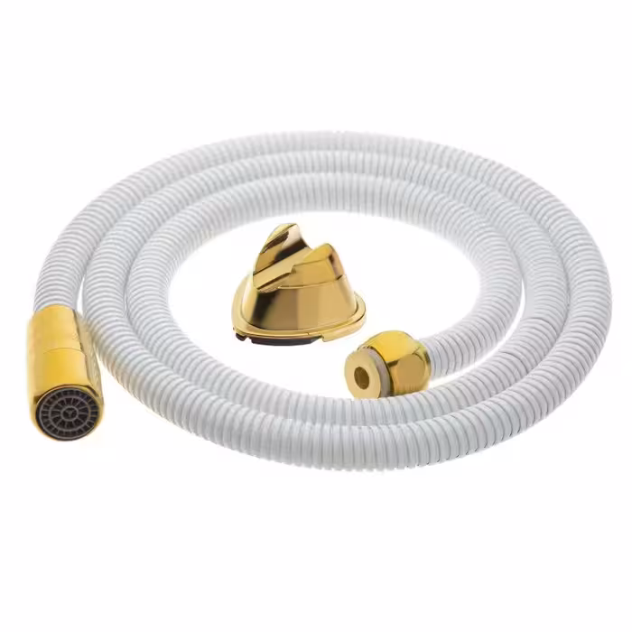 شلنگ توالت سفیدطلا