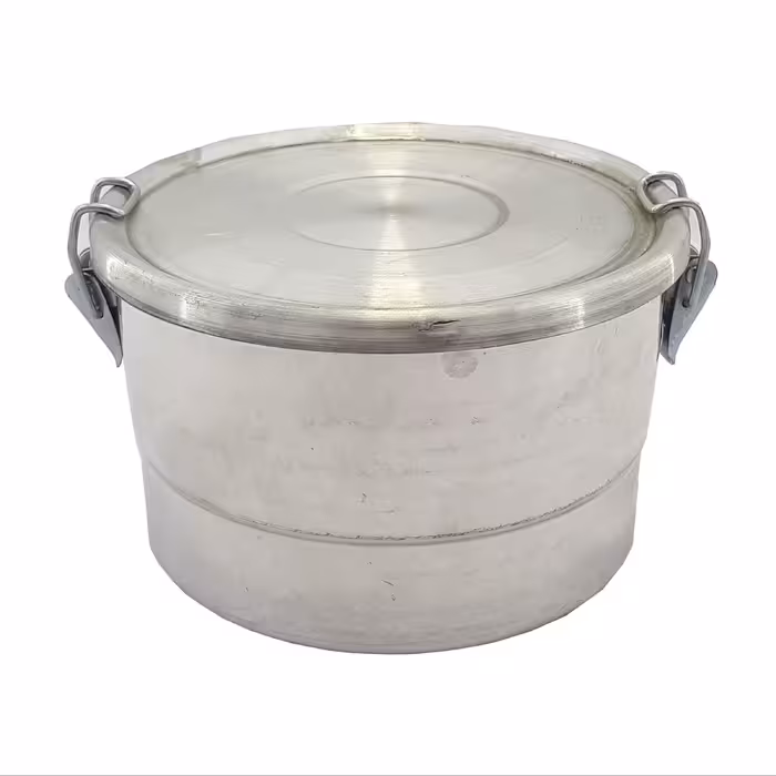 ظرف غذا آلومینیومی ( روحی ) 3 تیکه سایز 17 کد TIK1039