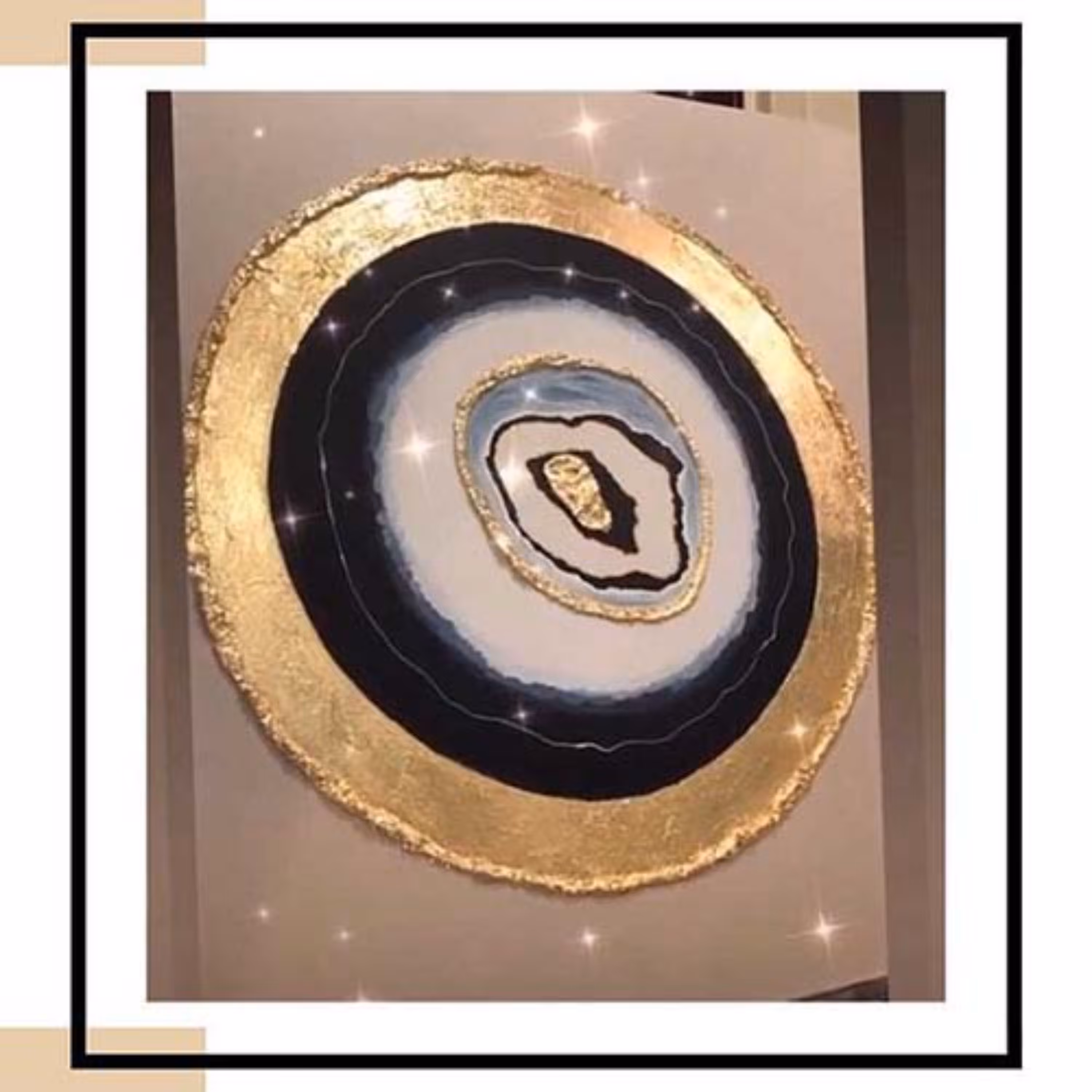 تابلو رزینی چشم نظر 80سانتی